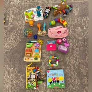 6 -12 month baby Toy assortment